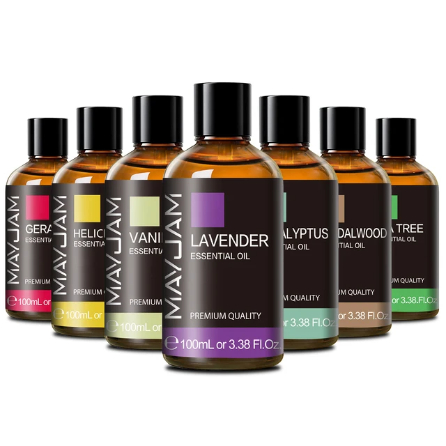 100ml Pure Aromatherapy Essential Oil 1