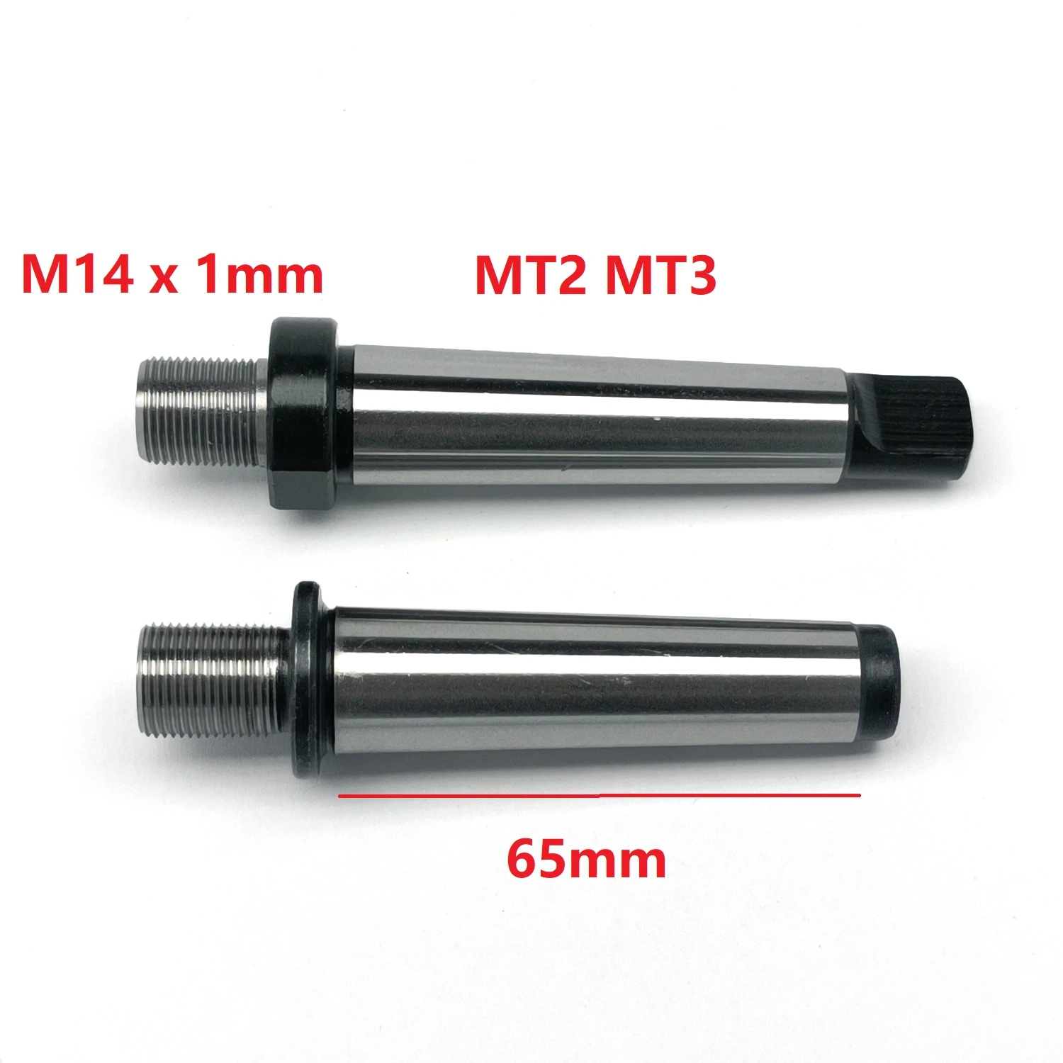 M14x1mm M14 Morse Taper Mt2 Mt3 2mt 3mt Spindle Shank Shaft Arbor Diy