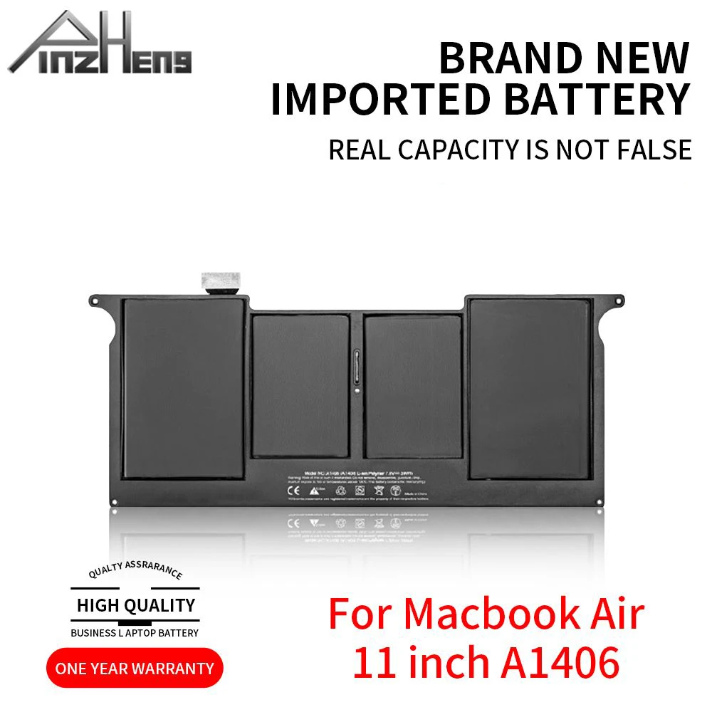 Аккумулятор для ноутбука PINZHENG Apple MacBook Air 11 '� 2012 MC968 MC969 A1370 2011 Сменный