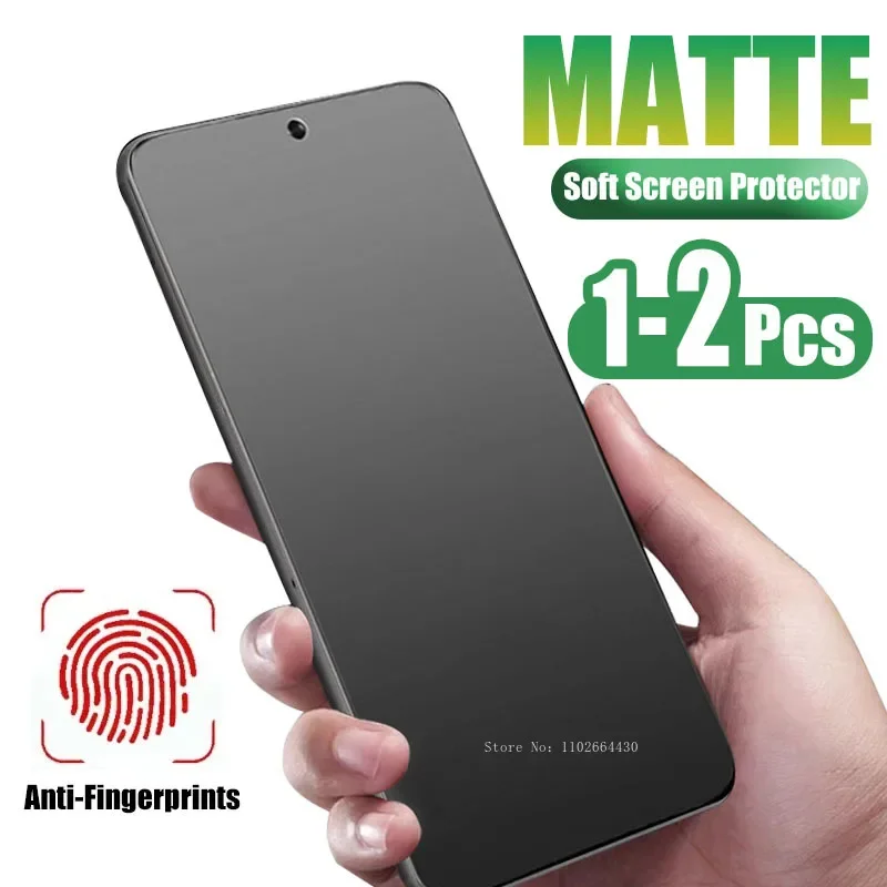 1–2 Stück matte Hydrogel-Folie für Xiaomi Mi 14 13t 13 12t 12 11t 11 10 Ultra Pro Lite Soft Froest Front-Displayschutzfolie, kein Glas