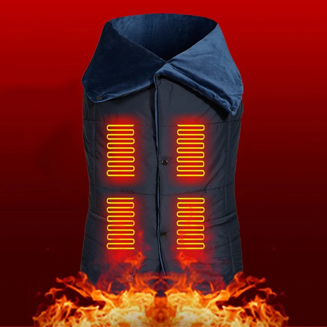 Portable Heated Blanket 3 Heating Level Multi-Purpose Electric Blanket  Smart Heating Pad Winter Body Warmer