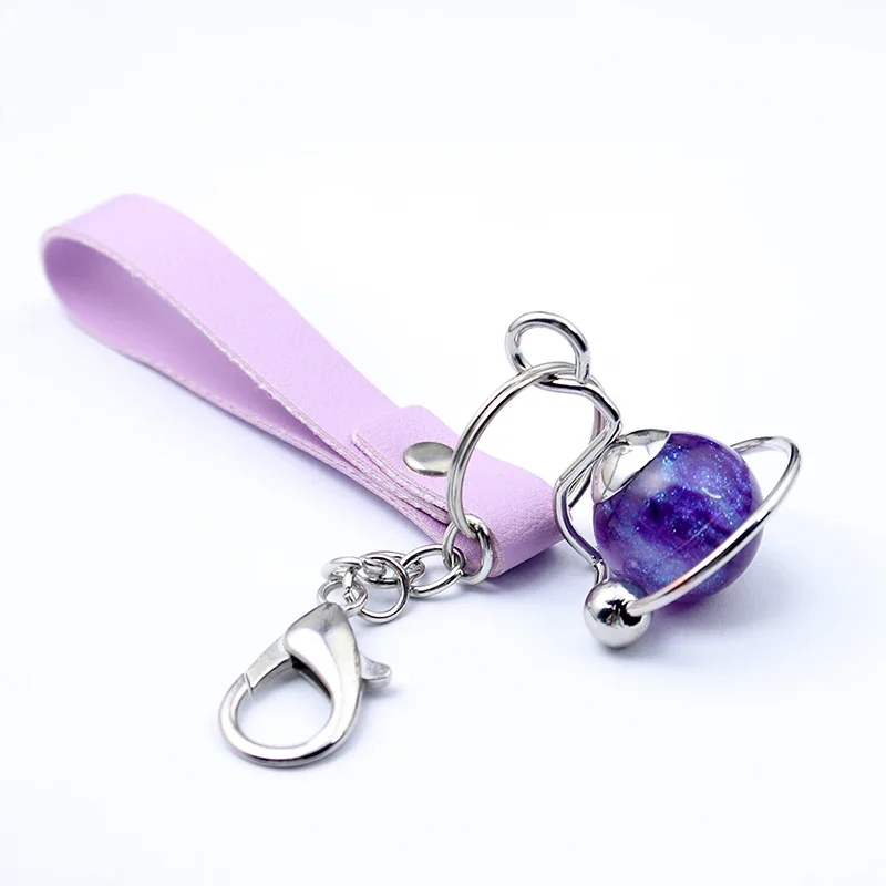 SUJEBRAN Cosplay Halskette & Schlüsselanhänger 2er Set | ShengXingHui Stern-Anhänger | Aus Metall Mit Buntem Edelstein