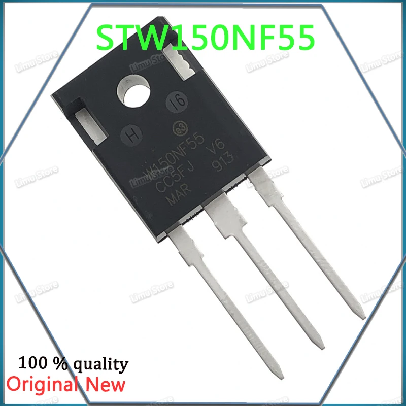 5pcs-20 개/몫 STW150NF55 W150NF55 -247 MOS FET 150A/550V 고출력 브랜드 뉴 오리지널
