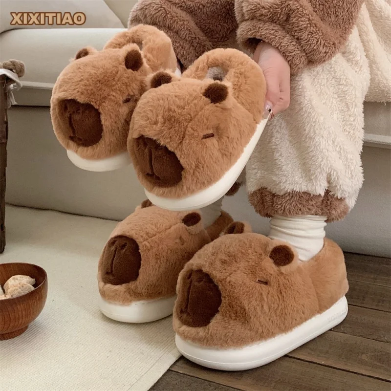 靴 kapibara Amazon.com: Doefo Capybara Slippers for Women Men, Adult Average