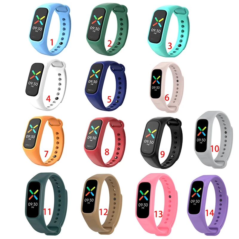 Soft Silicone Replacement Wristband Strap