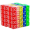 30PCS Mahjong Dice Transparent Colored Cubes 16MM Leisure Time Drinking Party Games For Adults Juegos De Mesa Divertidos 3