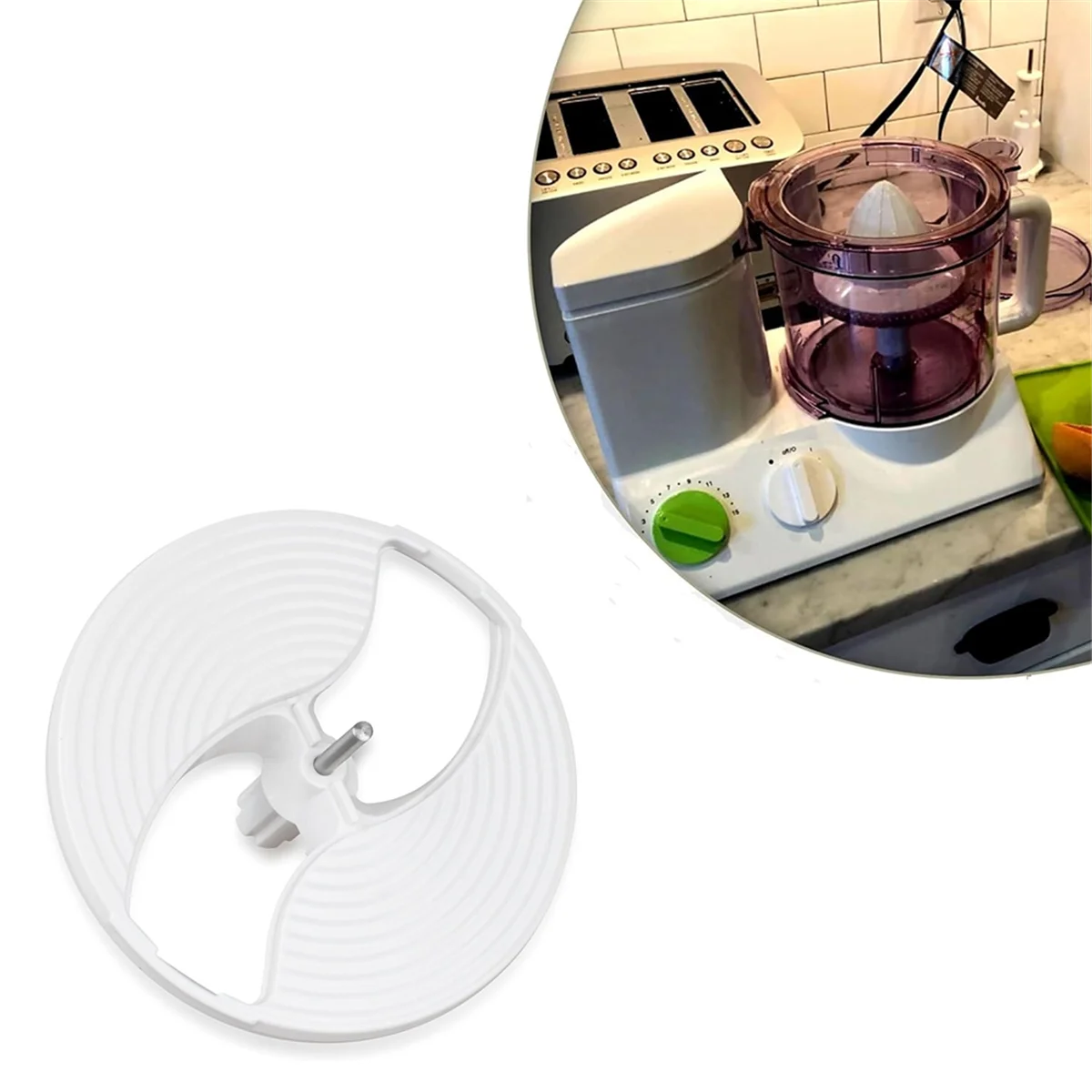 SEMOIC 7051-145 Food Processor Disc Holder for Disc Holder,Insert Carrier for K600 K650 K700 K750 FP3010 FP3020