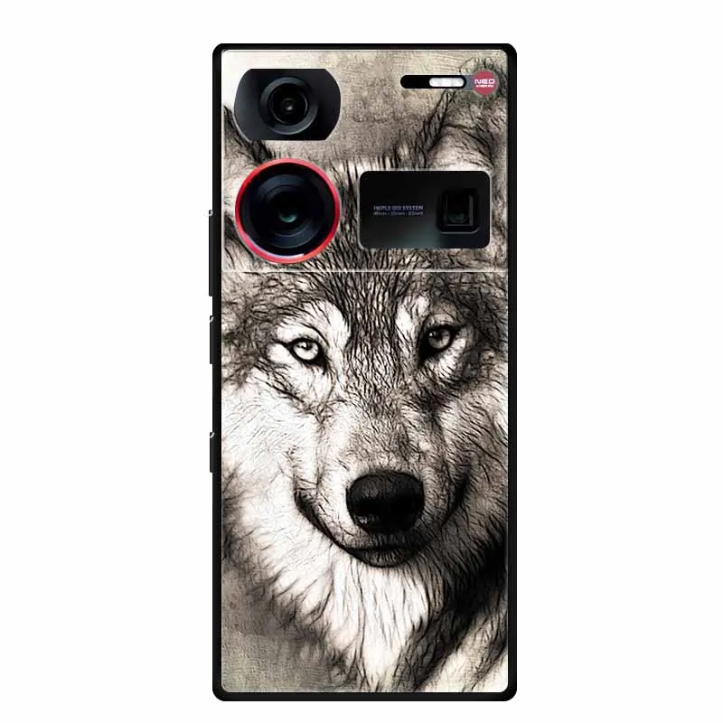Sleek Black Silicone Soft Back Cover for Smartphones - 6.8 Coque