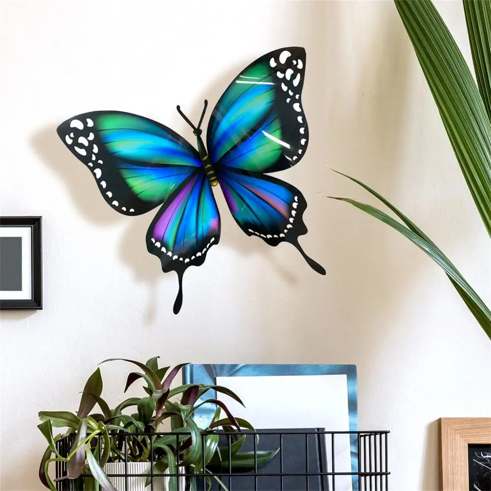 Large 3D Butterfly Home Decor Oversize Butterflies Wall Sticker Home Window Wedding Party Decor For Outdoor Garden Ornaments