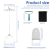 Adjustable Garment Hanger Folding Garment Steamer Rack Portable Steam Iron Steamer Hanger Versatile Steam Stand Clothes for Home 4