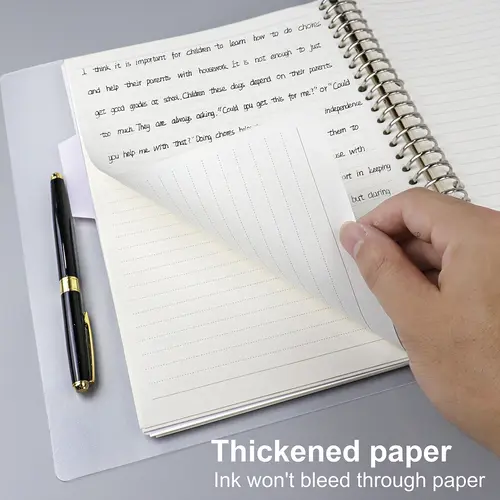 A4/B5/A5 Loose Leaf Refill Binder Notebook Blank/Line/Grid/Cornell Replacable Metal Ring Office&School Supplies Stationery - Image 5
