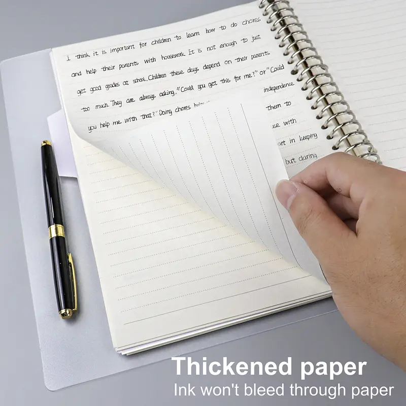 A4/B5/A5 Loose Leaf Refill Binder Notebook Blank/Line/Grid/Cornell Replacable Metal Ring Office&School Supplies Stationery - Image 5