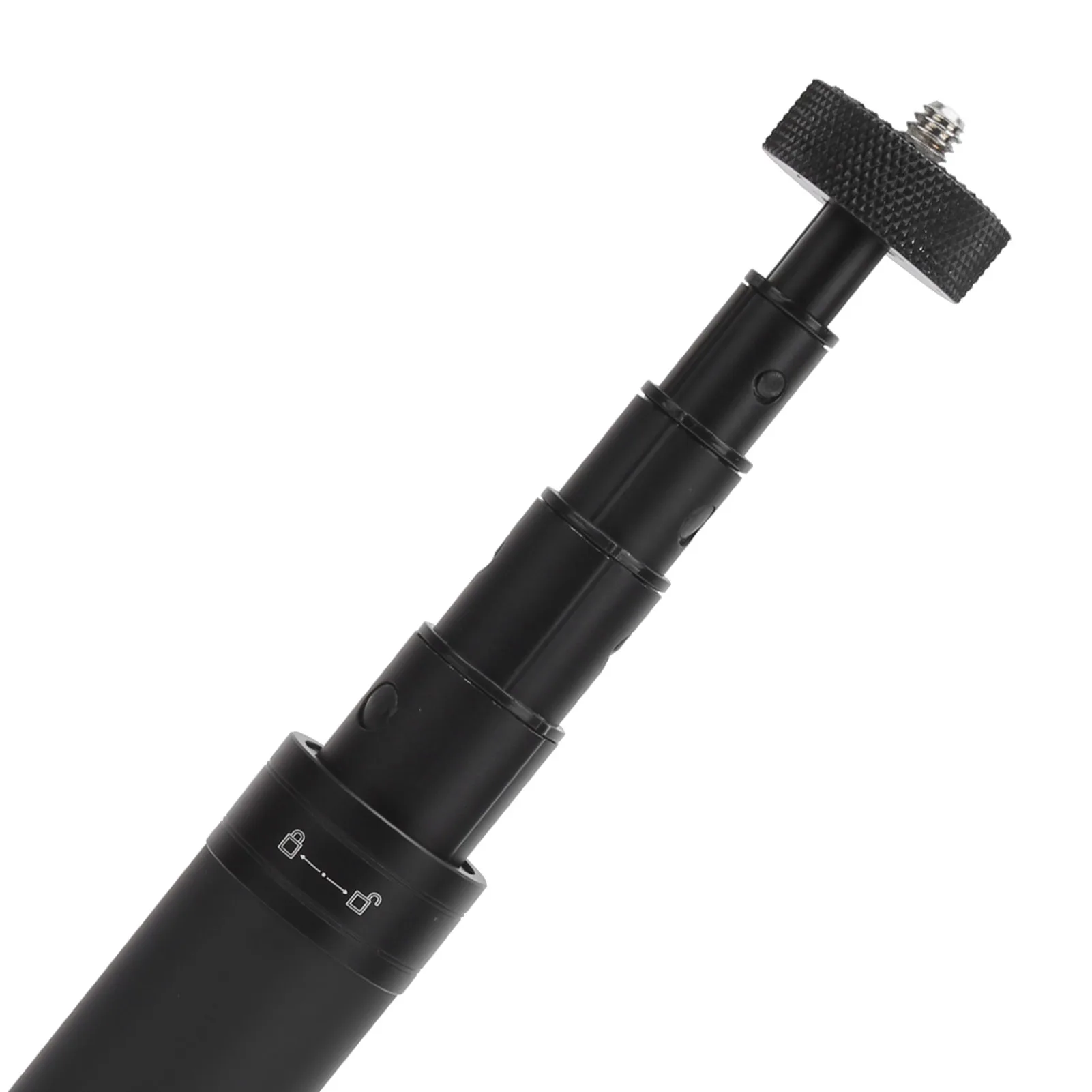 Telescopic Triaxial Stabilizer Extension Rod - Portable 6-Section Selfie Stick