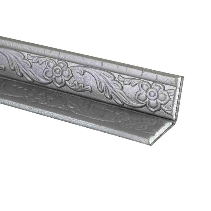 

Wall Waist Line 3D Wall Sticker Tile Wallpaper Border Line With Adhesive Back Flexible Molding Trim Wallpaper Border For Home