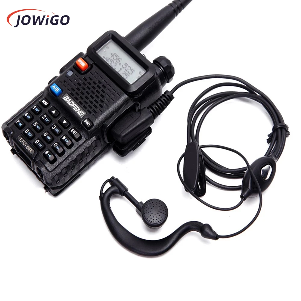 10PCS 2 Pin K Plug Walkie Talkie Earpiece Headphone Earphone For Baofeng UV9R 888S UV5R Kenwood TYT Quansheng