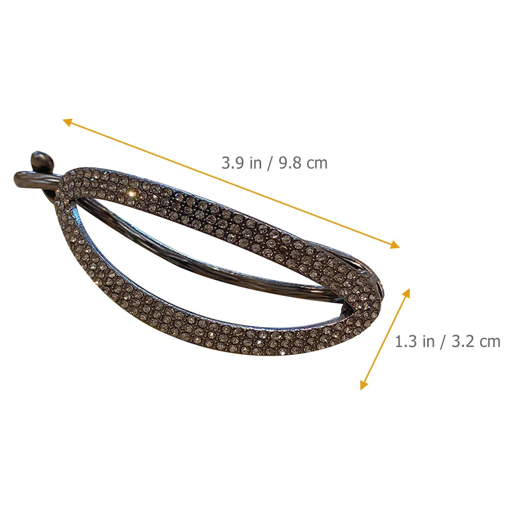 여성용 아크형 헤어 클로 클립, 패션 백 헤어 홀더, 엉킴 방지 스타일링 도구 (목욕, 메이크업, 세안, 파티, 행사용)