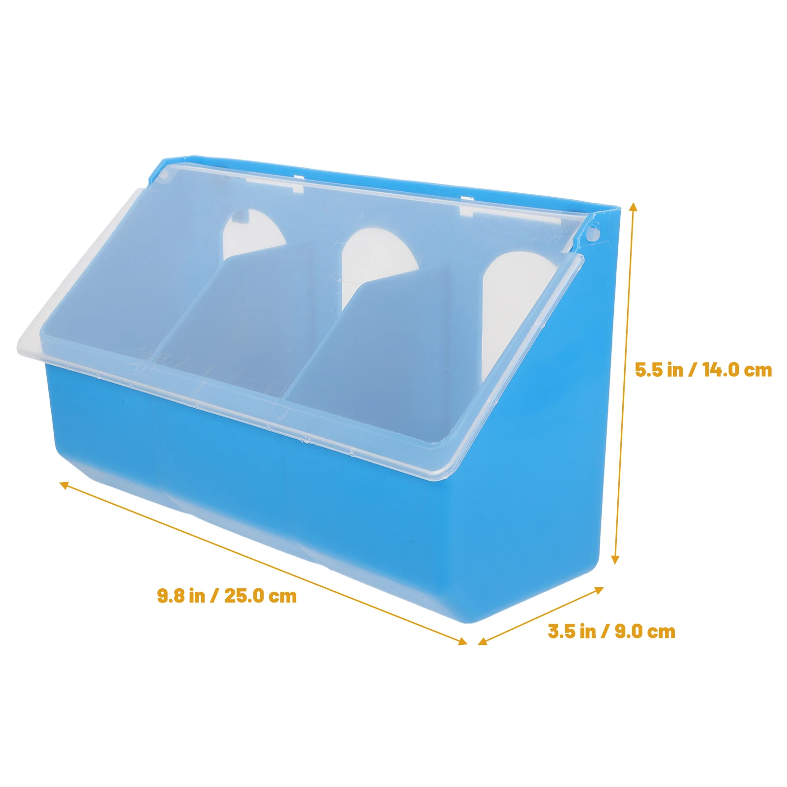 Hangable Bird Feeder Pigeon Feeder Multi-grid Pigeon Food Storage Box Bird Cage Hanging Water Bowl Cage