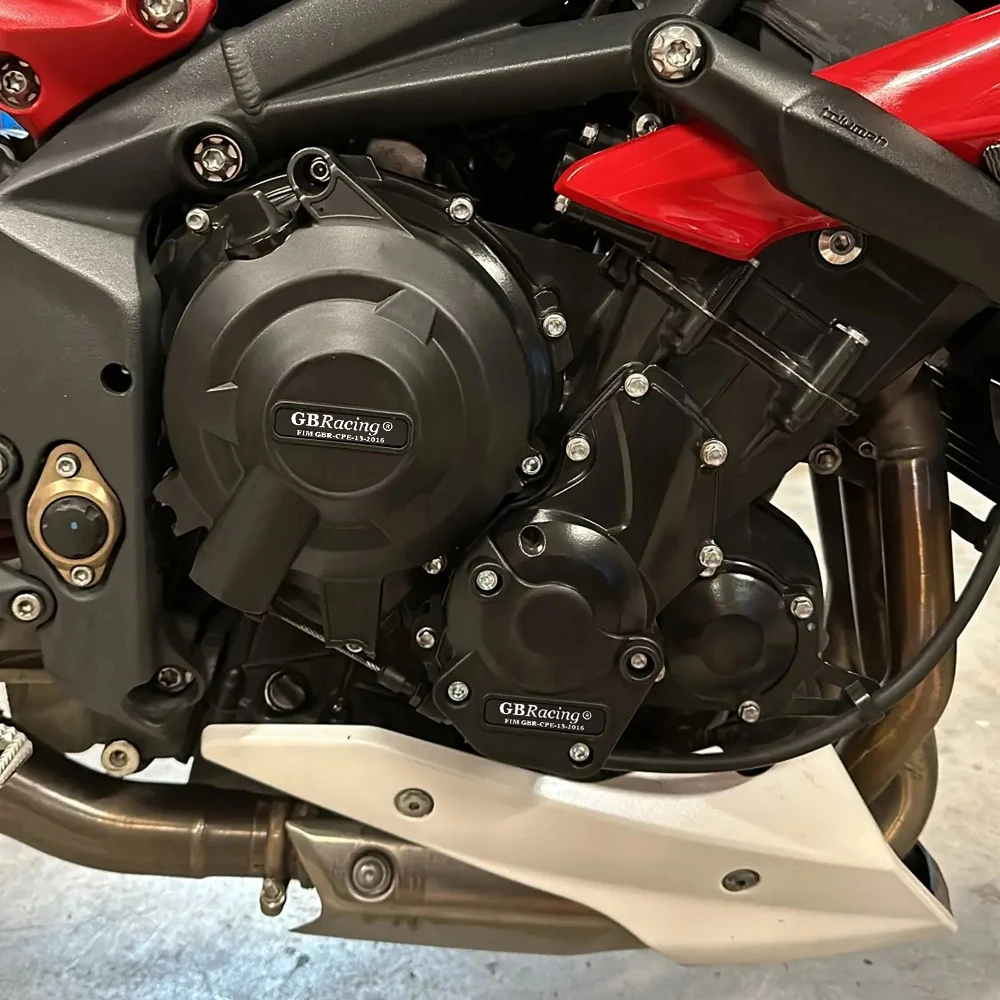 Motorcycle Engine Cover Engine Cover Protector Engine Guard Motorcycles Engine Cover Protection Case Triumph Daytona 675R 2011-2012 Street Triple 2011 -