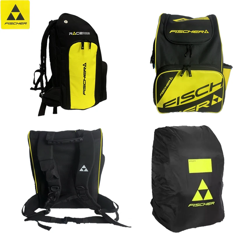 55L Portable Ice Ski Snow Boots Bag Ice Skate Shoes Helmet Big Capacity Ski Backpack Bag Non