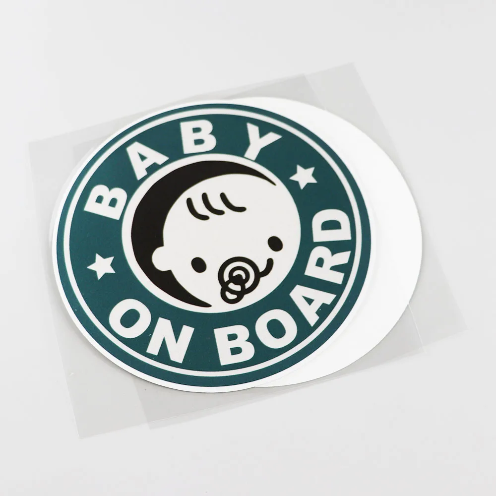 

New,car Sticker,waterproof Sunscreen,laptop, Refrigerator .Baby ON Board Pvc Decal Bumper Car Sticker