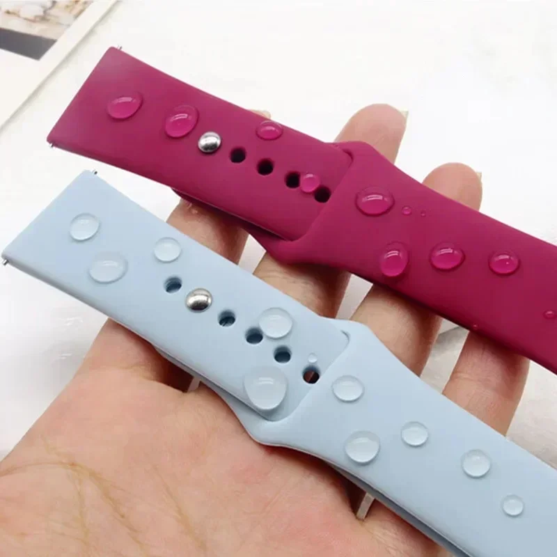 Sport Silicone Wristband Bracelet - 20mm/22mm Watch Band