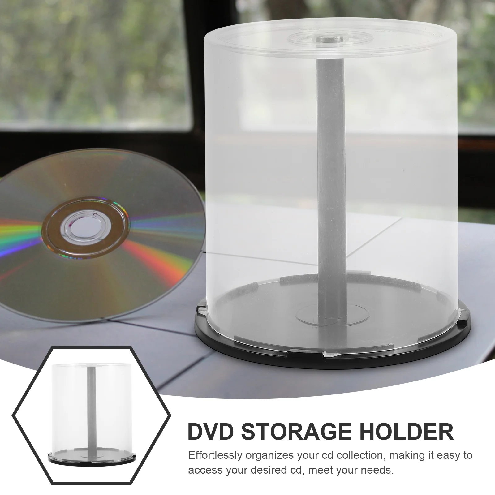 CD 케이스 보관함, DVD 버킷 브래킷 박스, 플라스틱 거치대 빈 용기, 여행용 CD 보관 용기