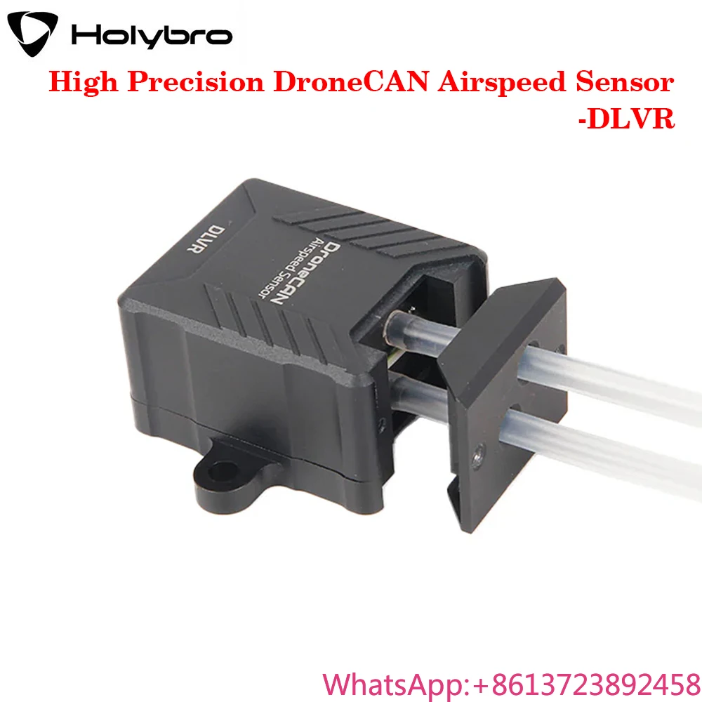 Holybro High Precision DroneCAN Airspeed Sensor - DLVR Supports Up To 2500 Pa and 226.8 Km/h (141 Mph) Airspeed for RC FPV Drone