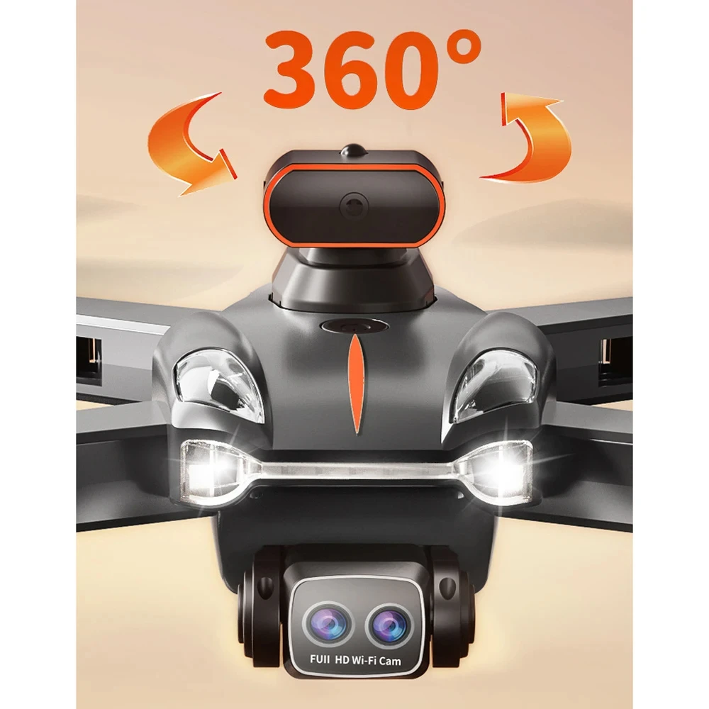 ZOCI P11 프로 GPS 드론, 전문가용 8K HD 카메라, 4 방향 지능형 장애물 회피 접이식 쿼드콥터, RC 거리 5000m