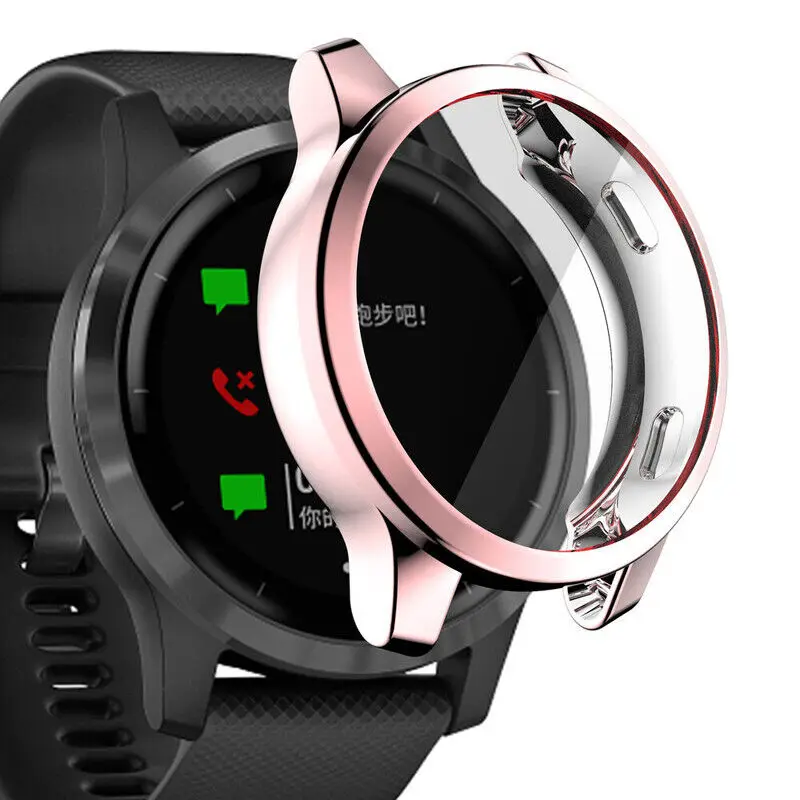 Watch Screen Protector Case TPU For Garmin Vivoactive 4 4S Venu 2 2S Smart Watch Cover Protective Shell Frame Bumper