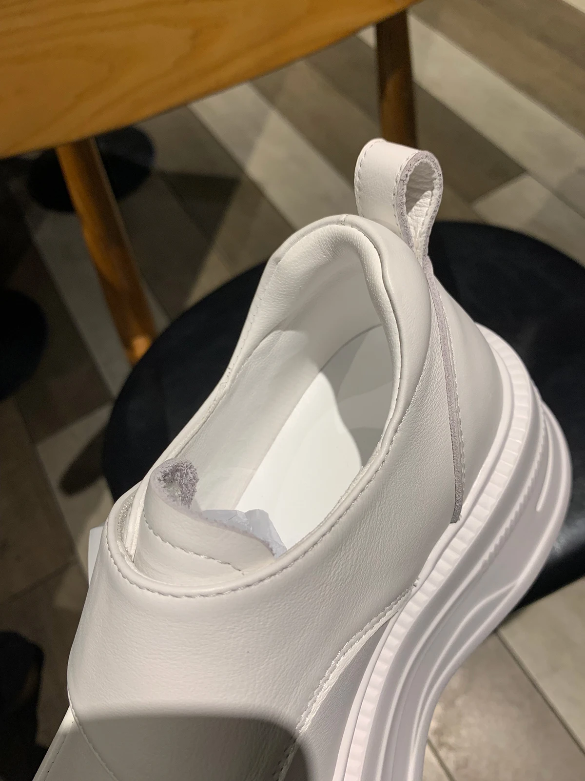 Women's Large Rivet Loafers Shoes Hook&loop Comfortable Shoes Fashion Outdoor Multifunctional Sport Shoes ToeLayer Cowhide 4