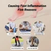 Foot Massage Roller Ball Fascia Ball Plantar Muscle Relaxation Massager Fitness Yoga Use Meridian Dredging Leg Relaxation Tools 4