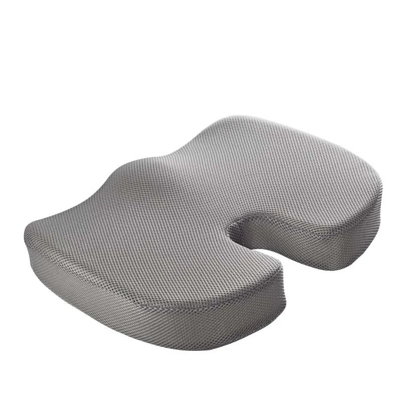 Travel Breathable Seat Cushion for Car Chair Coccyx Orthopedic Memory Foam U Seat Massage Chair Cushion Pad