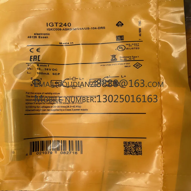 

Новый датчик приближения IGT240 IGT220 IGT211 в наличии