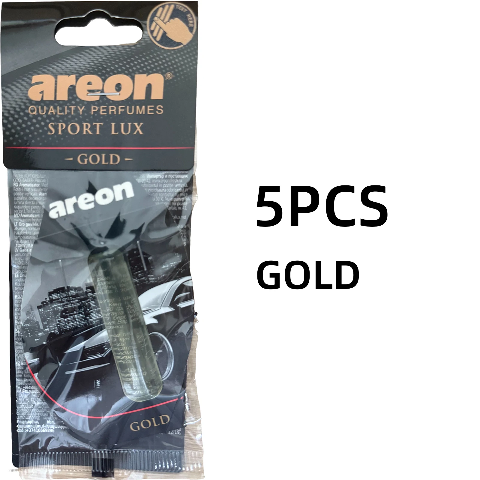 5pcs GOLD