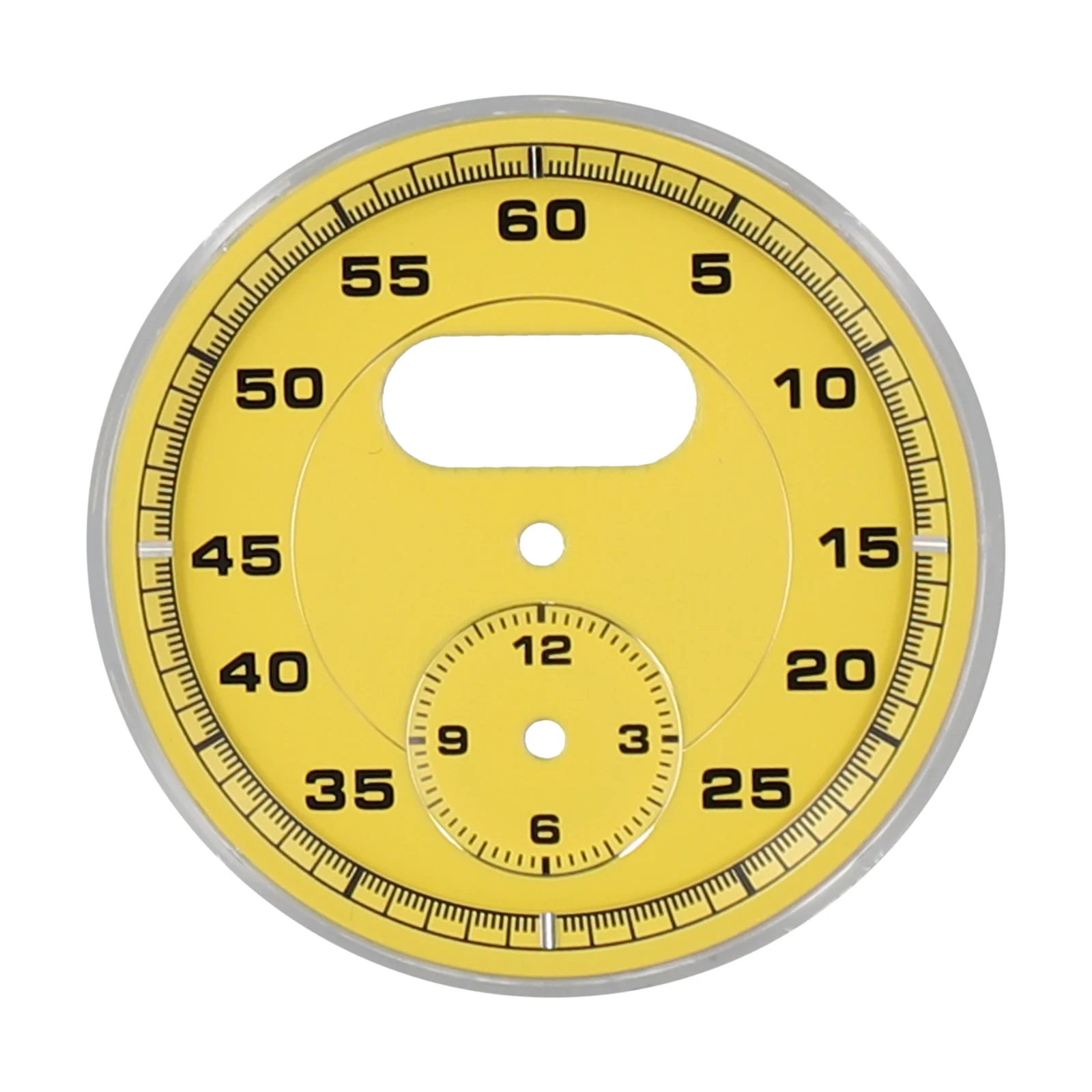

1pcs Car Boosts Gauge Clock Car Turbine Boosts Yellow Dial Clock Gauge Chrono For 911 For Cayenne Panamera Cayman For Boxster
