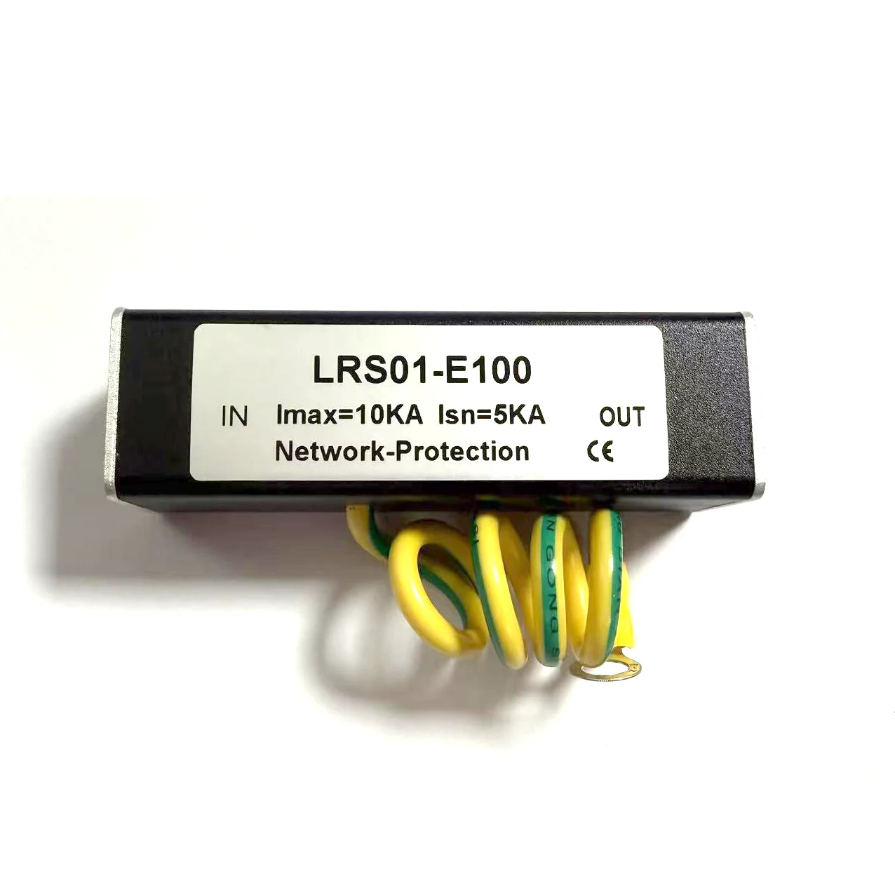 Single channel network lightning arrester LRS01-E100 Ethernet network signal lightning arrester surge lightning arrester