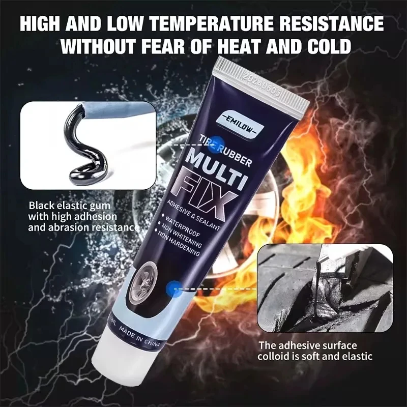 1-10 Bottle Car Tyre Repair Glue Rubber Adhesive Universal Motorbike Bicycle Tire Crack Perforation Adhesive Tire Repair Tools 3