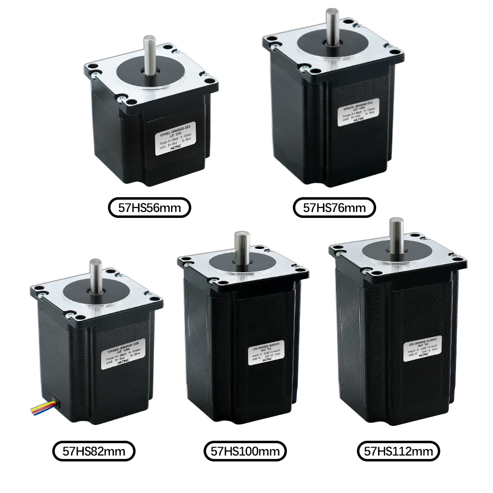 Nema 23 Stepper Motor 20-50v DC Engines 1.2Nm 2Nm 2.2Nm 2.5Nm 3Nm 3A 4 Wires Nema23 Stepping Motor For CNC 3D Printer stepper motor