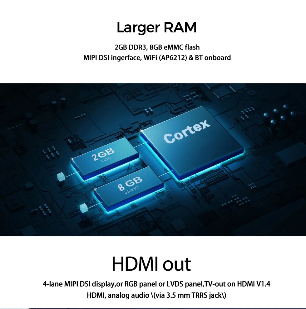 Banana Pi BPI-M2 Ultra Single Board Computer Allwinner A40i 2GB DDR3 RAM 8GB eMM