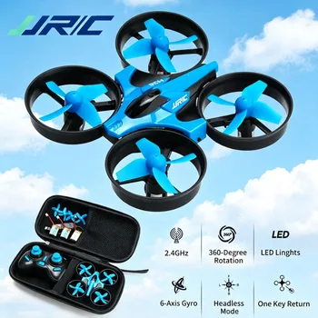JJRC H36 Mini Drone Quadricottero RC a 6 Assi Senza Testa, Elicottero con Ritorno Automatico, Aeromobile RTF, Giocattolo per Bambini e Ragazzi, Regalo