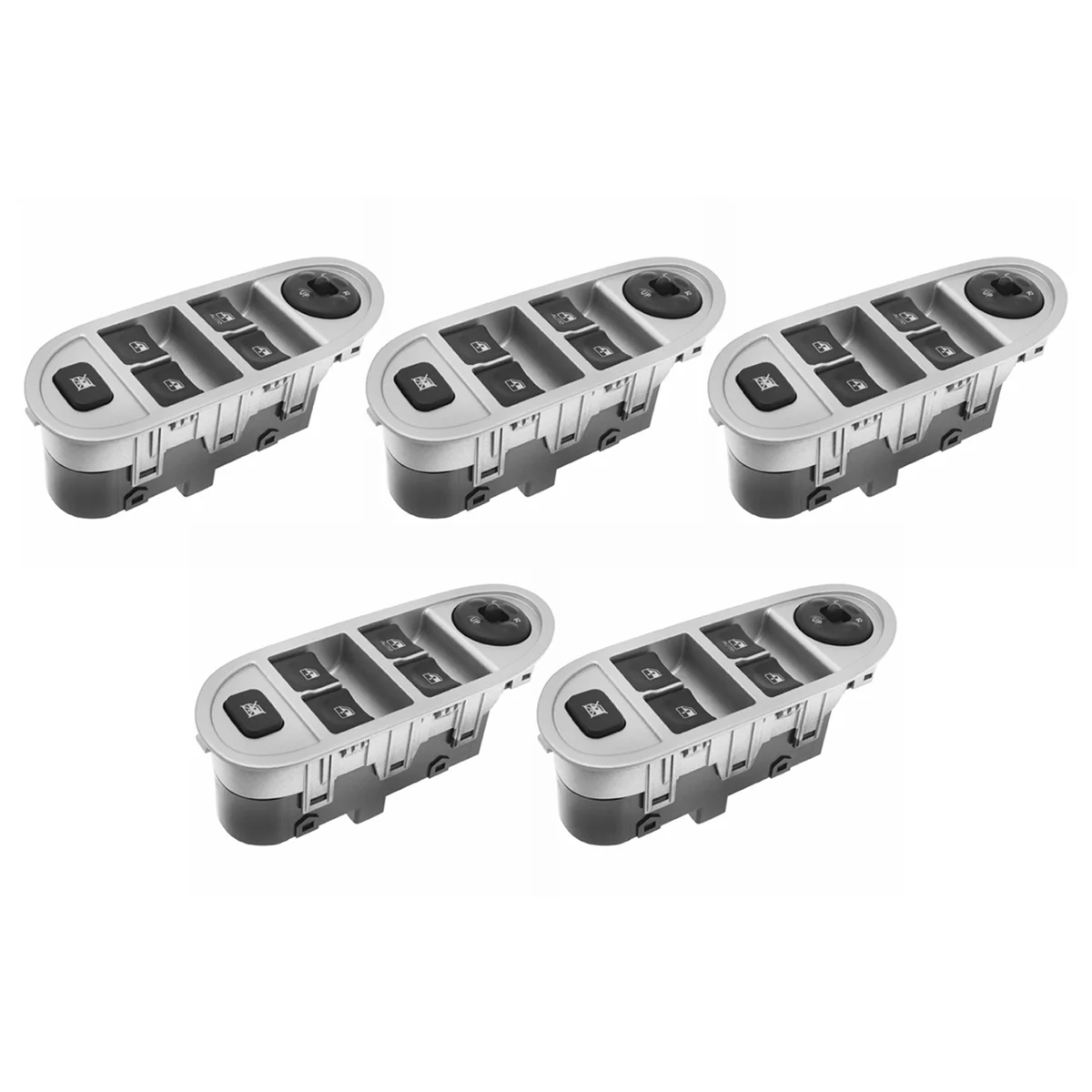 

5X Automotive Electric Window Regulator Switch Front Left Window Regulators Switches for JAC J3 3750310U8160