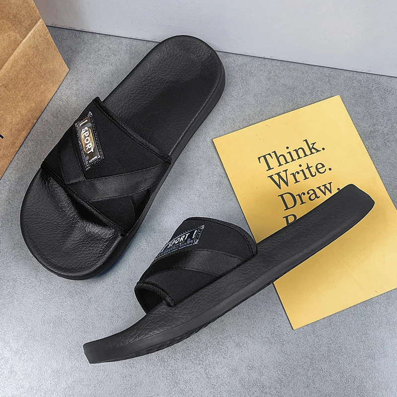 2024 Men Slippers Outdoor Beach Sandals Men Slides New Men Casual