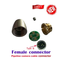 Pipe Inspection Camera Cable Repair Kit Connector Pipe Camera Head Cable Replacement Spare Part 2