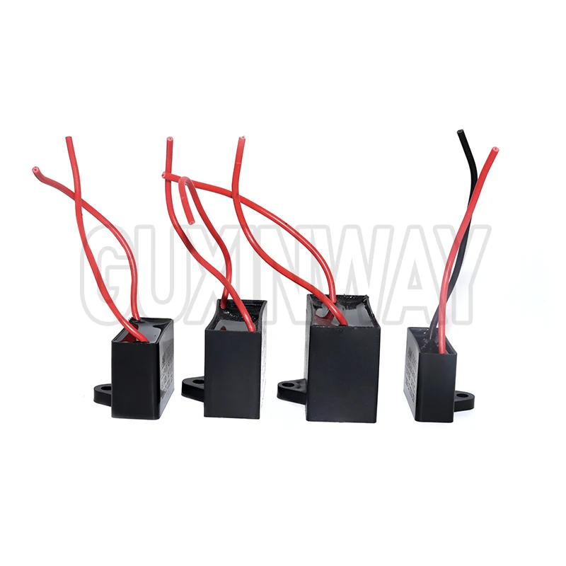 CBB61 Fan Capacitor 450V 1UF 1.2UF 1.5UF 2UF 2.5UF 3UF 4UF 5UF 6UF10UF Ceiling Fan Motor Run Rectangle Capacitor