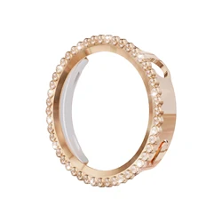 Elegant Diamond - Studded Protective Watch Case - 41mm for Huawei GT5 41mm (Rose gold)