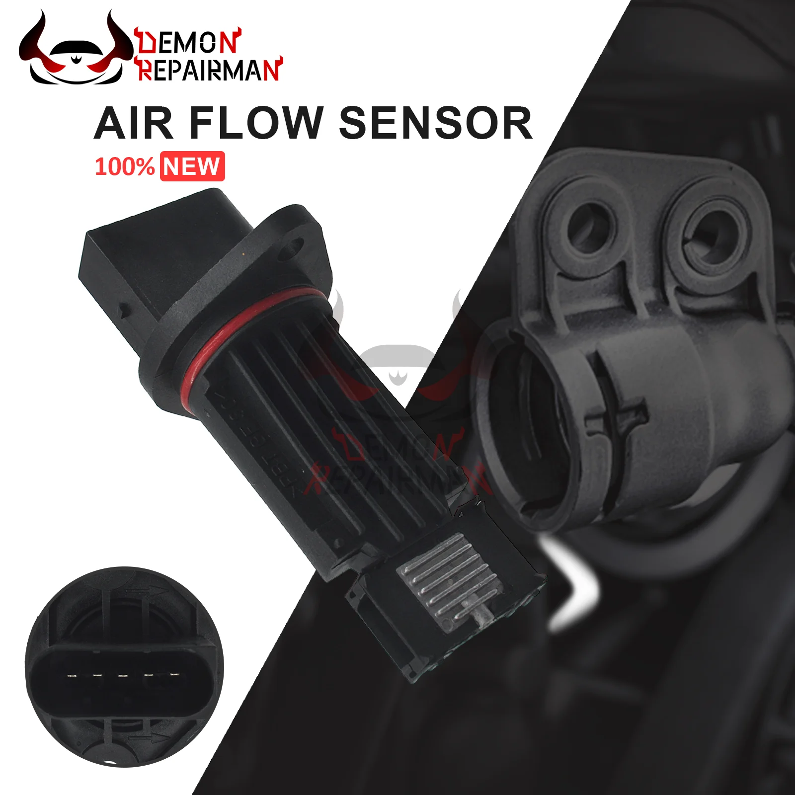 ベンツ W202 W203 W210 W211 エアマスセンサー エアフロメーター C240 C280 C320 E240 E320 1120940048 0280217515 即納可 エア フロー メーター MAF センサー 0280217515 適用: メルセデス