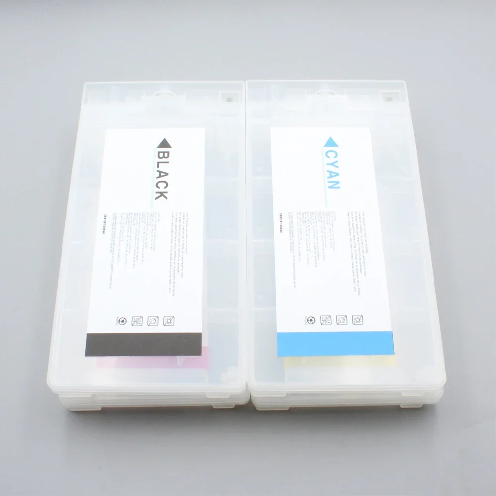 

500ml/PC 4 color Refillable ink cartridges with chips C M Y K for Noritsu D701 D703 D1005 Dry MiniLab Printer