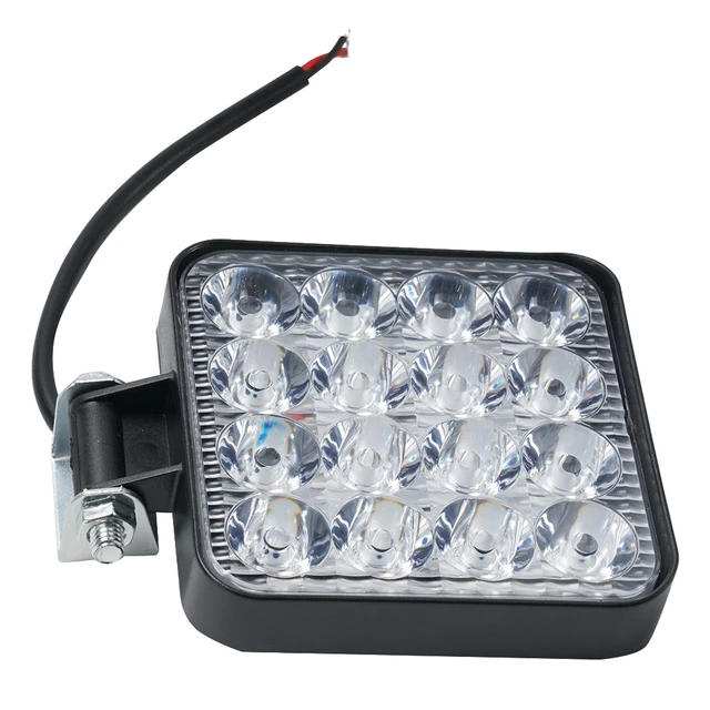 Foco LED 12V 48W IP67 Exterior Aluminio Redondo - AGRALED