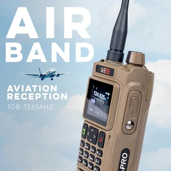 IP67 Dual Band VHF/UHF Two-Way Radio - APRS, Bluetooth, GPS, Text Messaging, Aviation Band Scanner, NOAA Alerts, USB-C 4