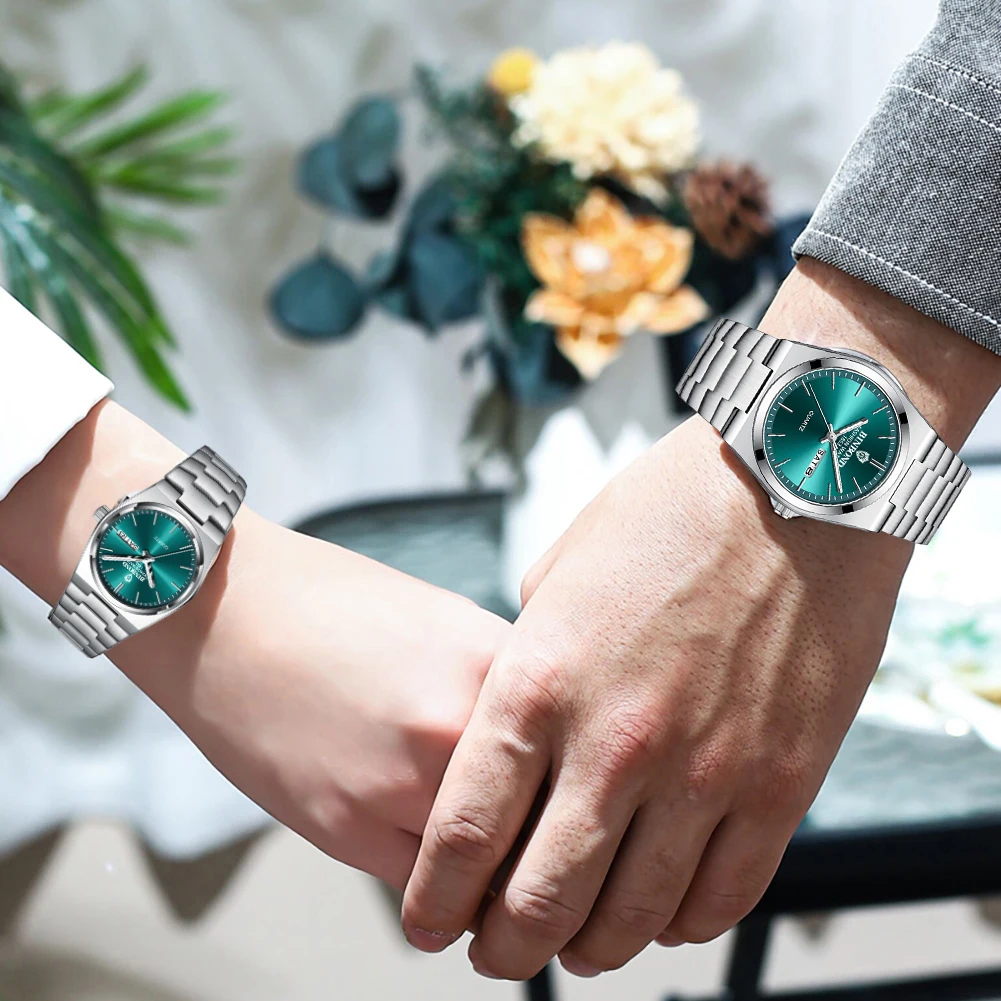 BINBOND Fashion Couple Watches SImple Trend Original Quartz Watch Lover Wateproof Luminous Date Week Wristwatch Valentine quartz watch,digital watch,digital wristwatch,fashion couple watches